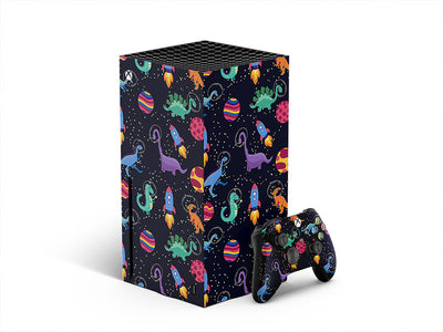 in space dinosaur XBOX DIY Decal