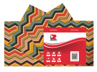 in the groove retro Craft Vinyl Sheet Pack