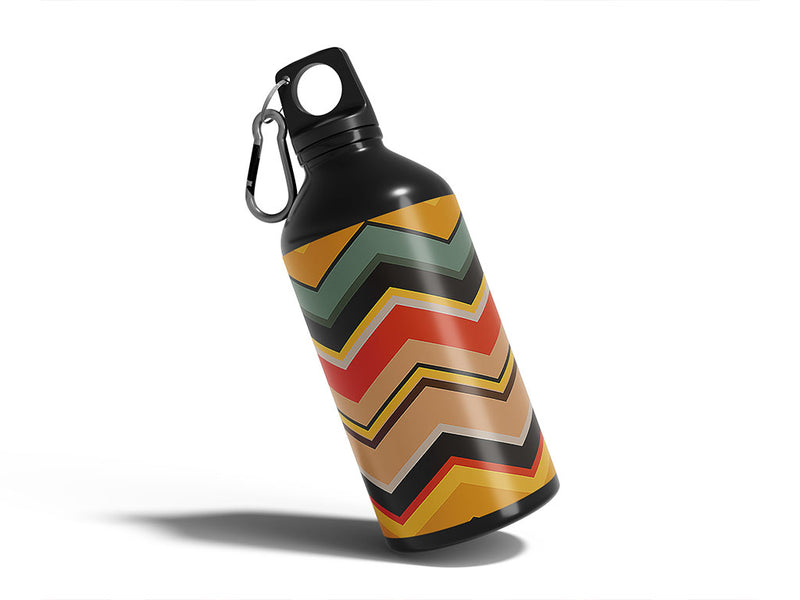 in the groove retro Water Bottle DIY Stickers