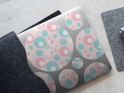 in your arms abstract geometric DIY Laptop Stickers