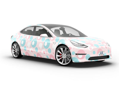 In Your Arms Abstract Vehicle Vinyl Wrap
