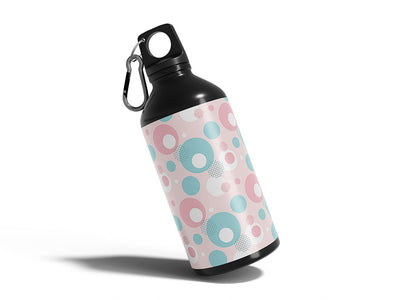 in your arms abstract geometric Water Bottle DIY Stickers