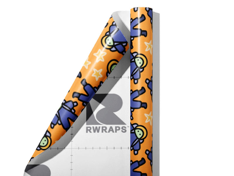 Independent Daylight Science Fiction Wrap Film Sheets~Rwraps Series 914 Independent Daylight Science Fiction Scrolled Sheet~3