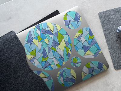 independent studies mosaic DIY Laptop Stickers