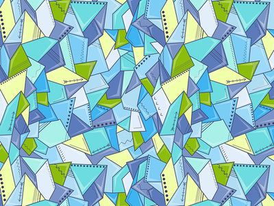 Independent Studies Mosaic Vinyl Wrap Pattern~Rwraps Series 914 Digitally Printed Vinyl Wrap~0