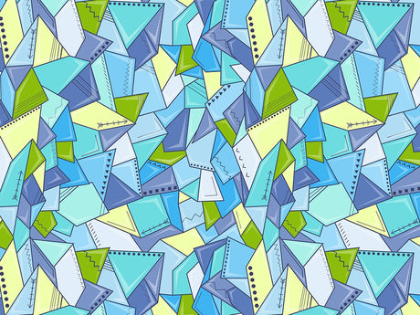 Independent Studies Mosaic Vinyl Wrap Pattern~Rwraps Series 914 Digitally Printed Vinyl Wrap~0