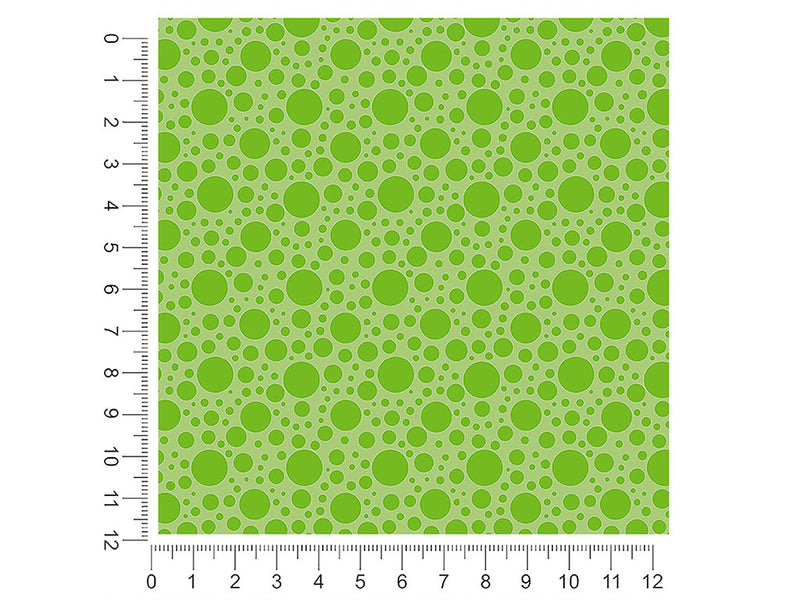 india green polka dot 1ft x 1ft Craft Sheets