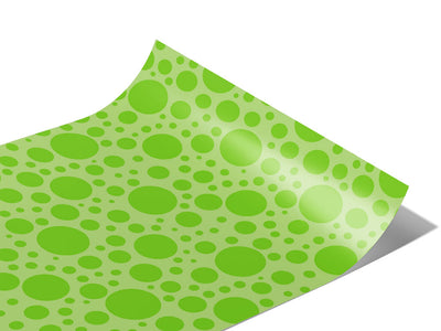 India Green Polka Dot Vinyl Wraps~Rwraps Series 914 Digitally Printed Vinyl Wrap~0
