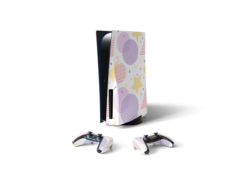 indie gogo abstract geometric Sony PS5 DIY Skin
