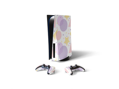 indie gogo abstract geometric Sony PS5 DIY Skin