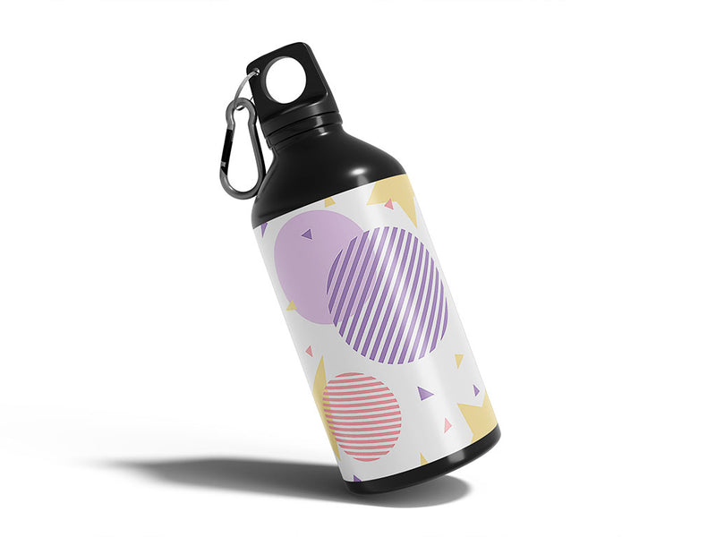 indie gogo abstract geometric Water Bottle DIY Stickers