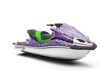 Indigo  Cobblestone Jet Ski Vinyl Customized Wrap