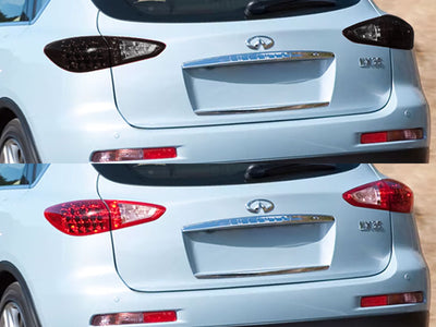 ex35 Before and After Smoked Taillights