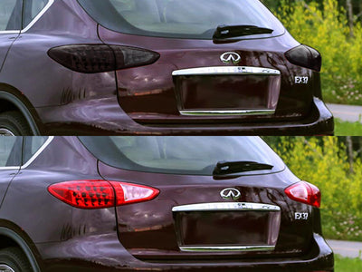 ex37 Before and After Smoked Taillights