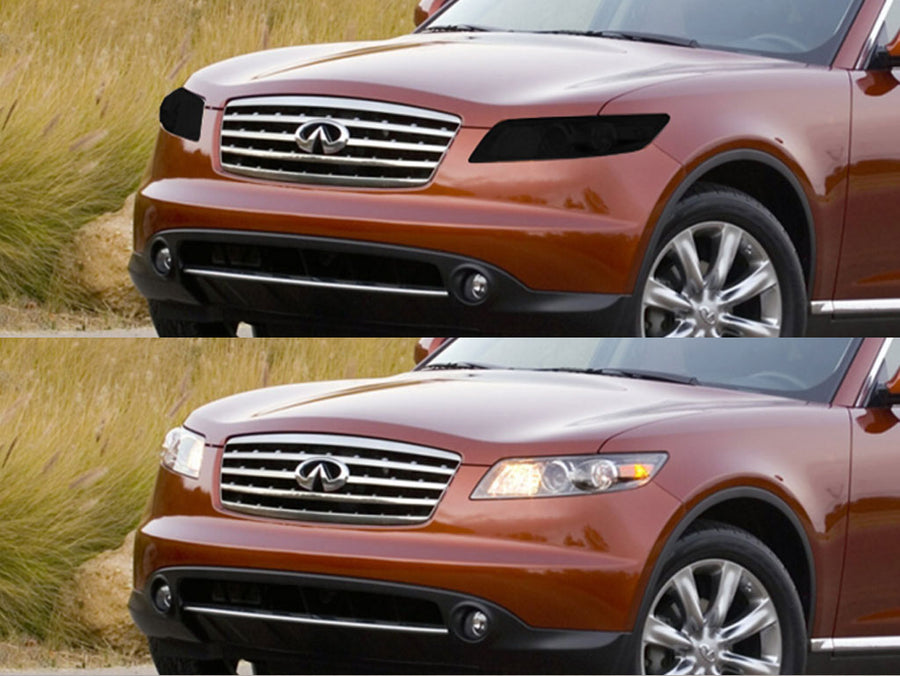 infiniti fx 2003-2008 Headlight Tint Appearance