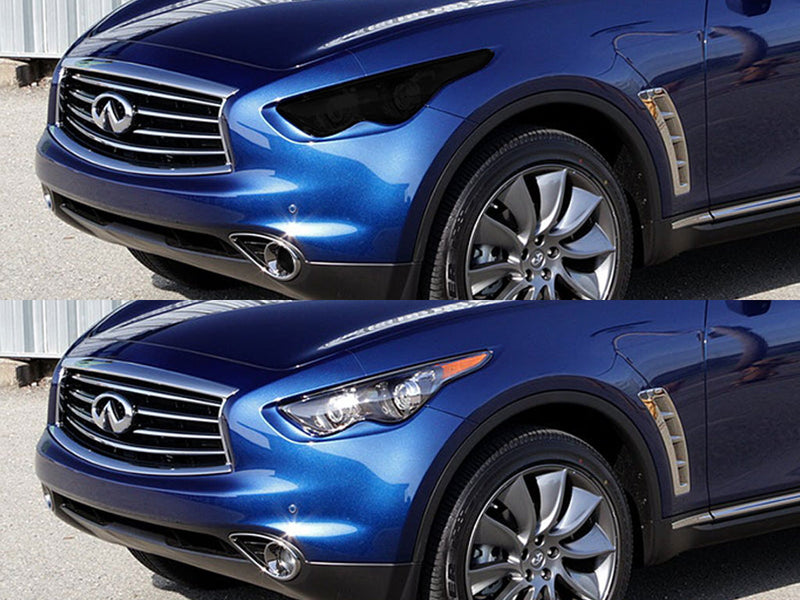 infiniti fx 2009-2013 Headlight Tint Appearance