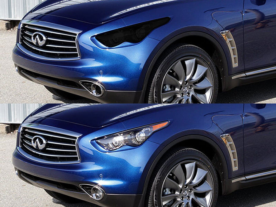 infiniti fx 2009-2013 Headlight Tint Appearance