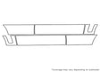 fx35 Avery Dennison Clear Bra Door Cup Precut PPF Diagram