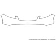 fx45 3M Clear Bra Bumper Precut PPF Diagram