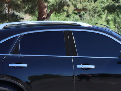 infiniti fx45 2003-2008 Matte Black Pillar Cover Diagram