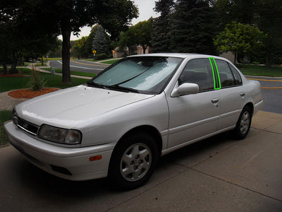 infiniti g20 1991-1996 Pillar Post Trim Installation Location