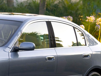 infiniti g35 2003-2006 Matte Black Pillar Cover Diagram