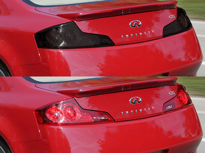 g35 (coupe) Before and After Smoked Taillights