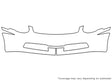 g35 Avery Dennison Clear Bra Bumper Precut PPF Diagram