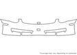 g35 3M Clear Bra Bumper Precut PPF Diagram