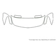 g35 Avery Dennison Clear Bra Hood Precut PPF Diagram