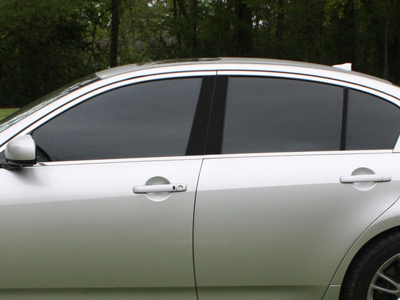 infiniti g35 2007-2008 Carbon Fiber Pillar Cover Diagram