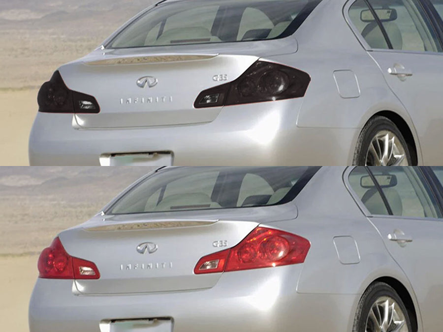 g35 (sedan) Before and After Smoked Taillights