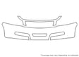 g37 3M Clear Bra Bumper Precut PPF Diagram