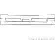 g37 Avery Dennison Clear Bra Door Cup Precut PPF Diagram