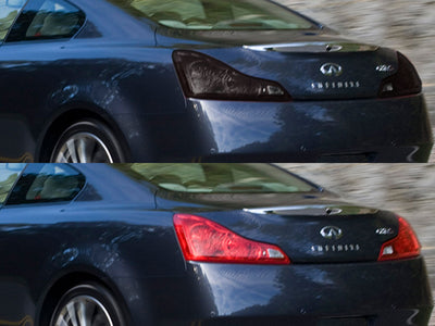 g37 (sedan) Before and After Smoked Taillights