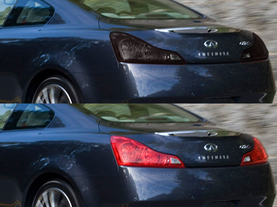 g37 (sedan) Before and After Smoked Taillights