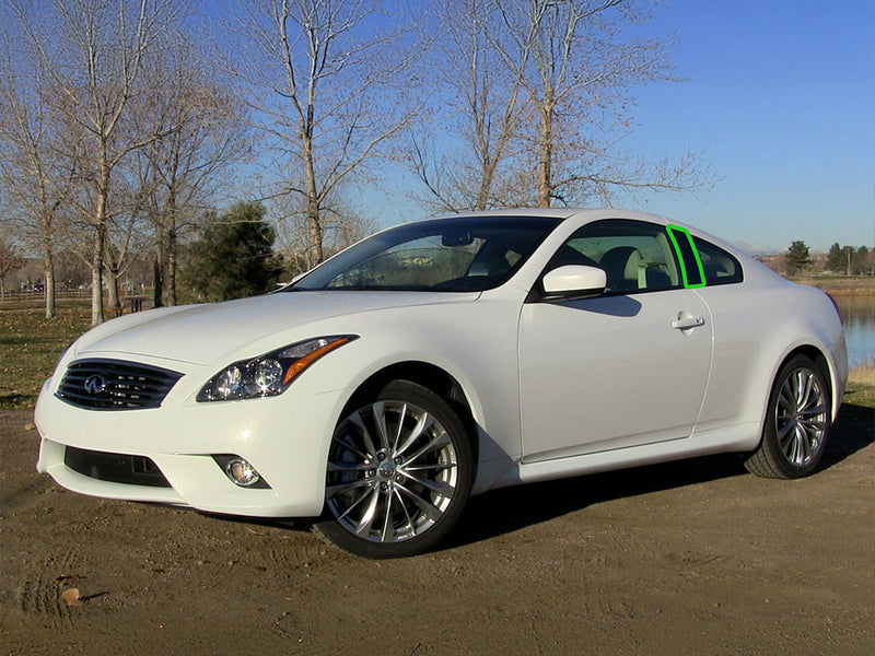 infiniti g37 2009-2013 (sedan) Pillar Post Trim Installation Location
