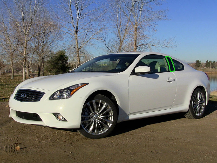 infiniti g37 2009-2013 (sedan) Pillar Post Trim Installation Location