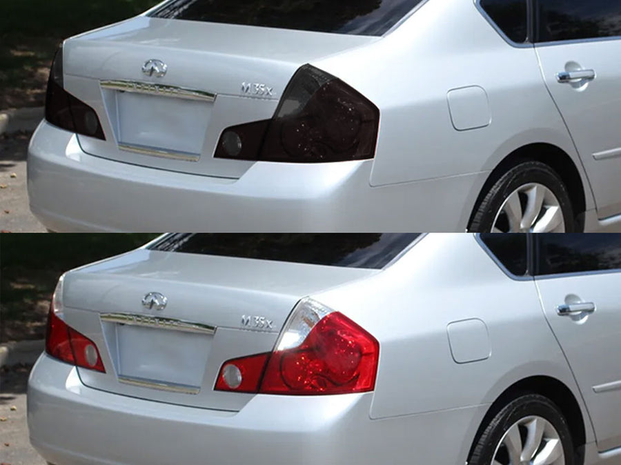 m35 Before and After Smoked Taillights