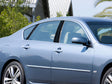 infiniti m35 2006-2010 Brushed Aluminum Black Pillar Cover Diagram