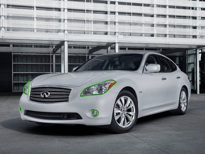 infiniti m35 2011-2013 Headlight Protection Installation Location