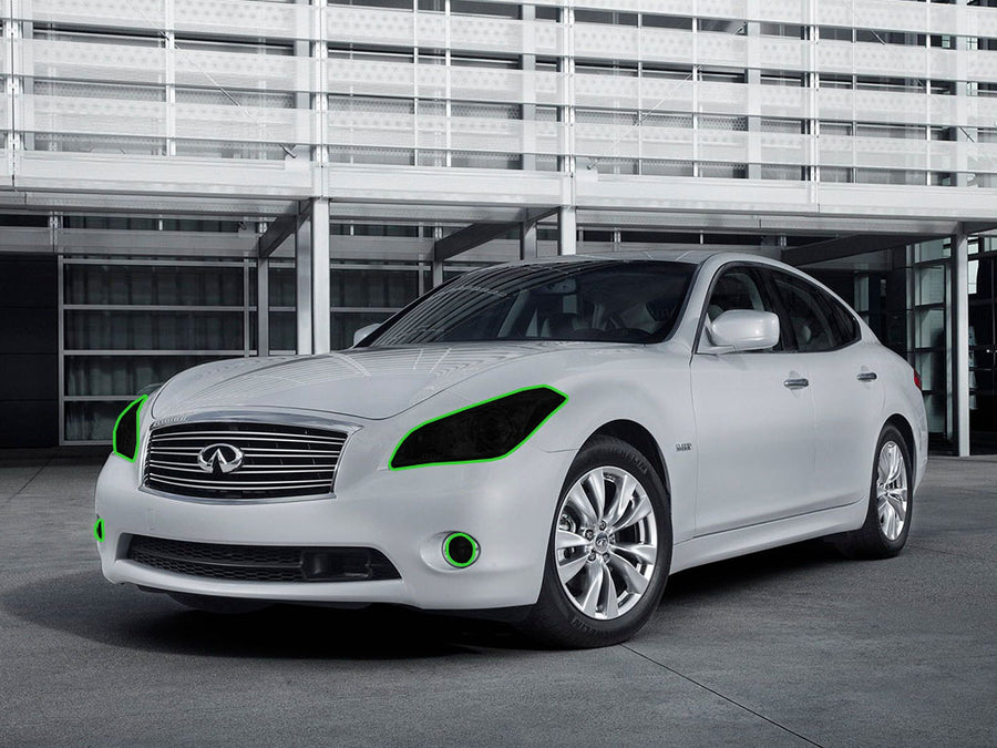 infiniti m35 2011-2013 Headlight Tint Location