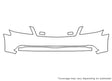 m45 Avery Dennison Clear Bra Bumper Precut PPF Diagram