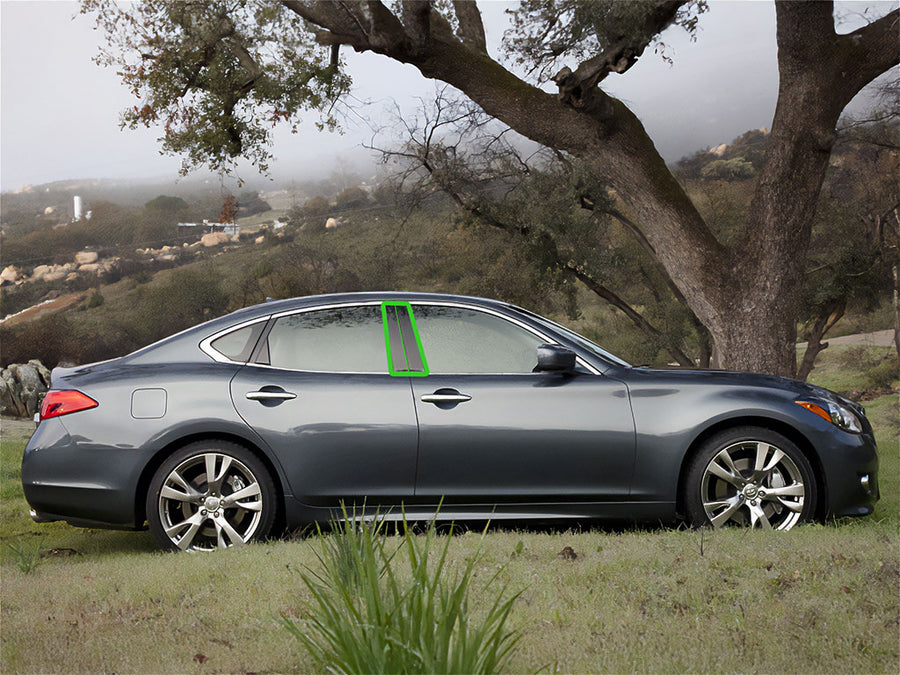 infiniti m56 2011-2013 Pillar Post Trim Installation Location