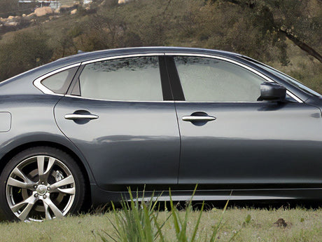 infiniti m56 2011-2013 Gloss Black Pillar Cover Diagram