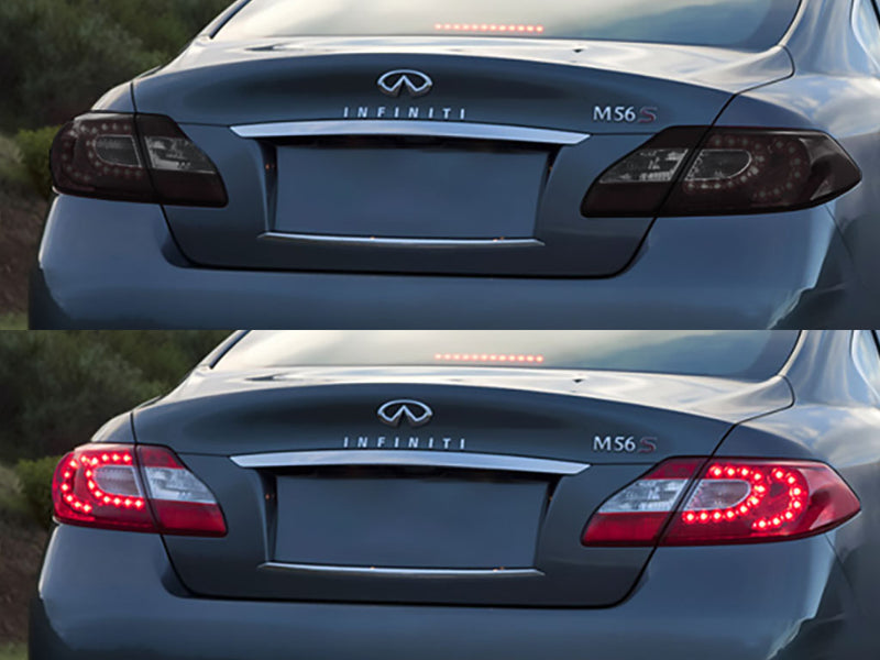 m56 Before and After Smoked Taillights