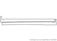 q40 Avery Dennison Clear Bra Door Cup Precut PPF Diagram