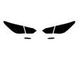 q50 Precut Tail Light Tint Diagram