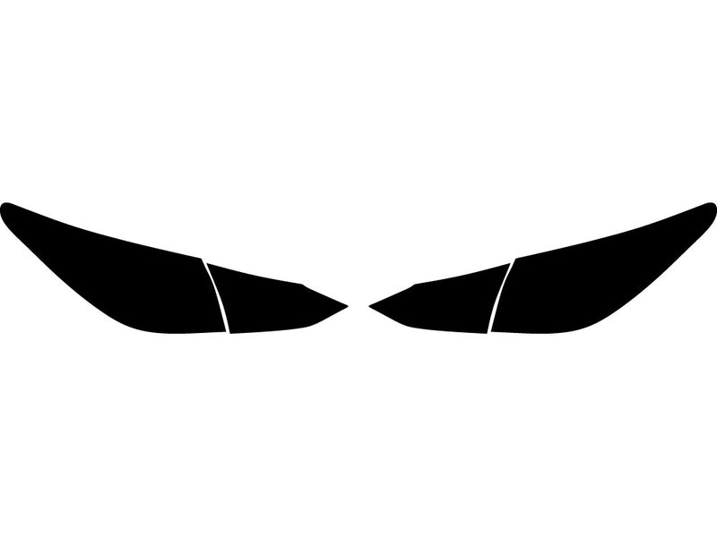 q50 Precut Tail Light Tint Diagram