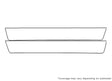 q60 3M Clear Bra Door Cup Precut PPF Diagram